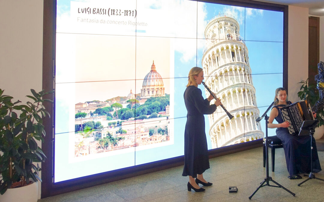 Mit Klarinette in Waldsassen quer durch die Musikliteratur